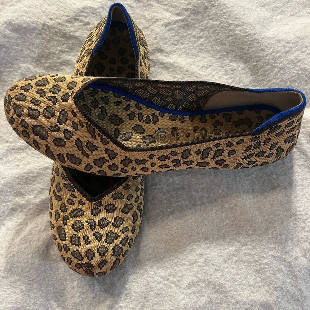 Rothy’s Cheetah Print ballet flats